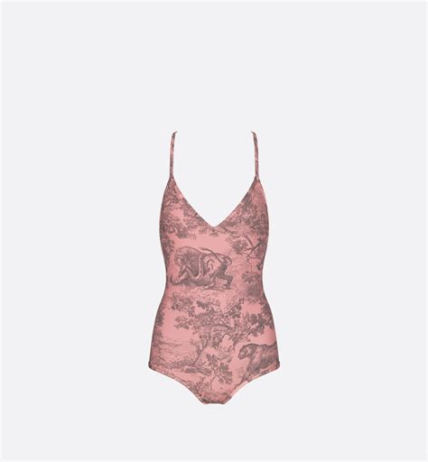 dior toilette|toile de jouy swimsuit.